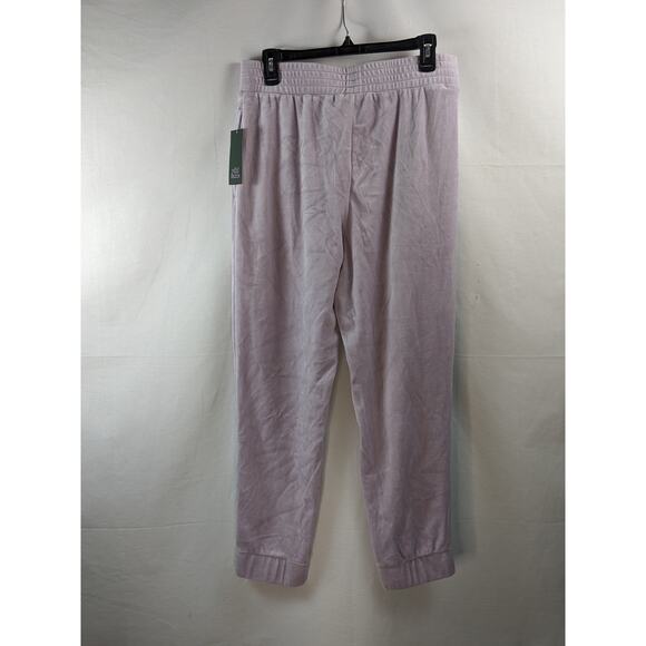 High Rise Velour Joggers Wild Fable Purple M Relaxed Casual Pants Pockets Lounge - Picture 2 of 8